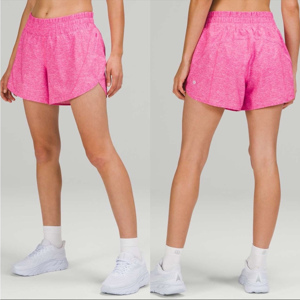 Lululemon Tracker Short 4"
Heather Lux Multi Sonic Pink